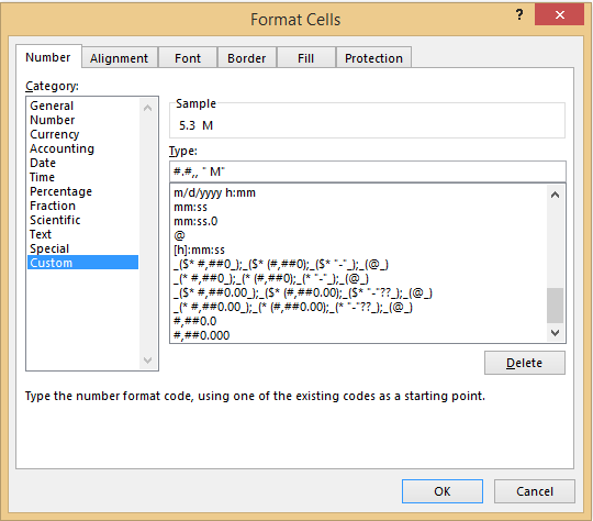 Excel round function