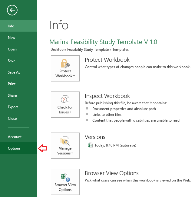 Be Careful Excel Warning