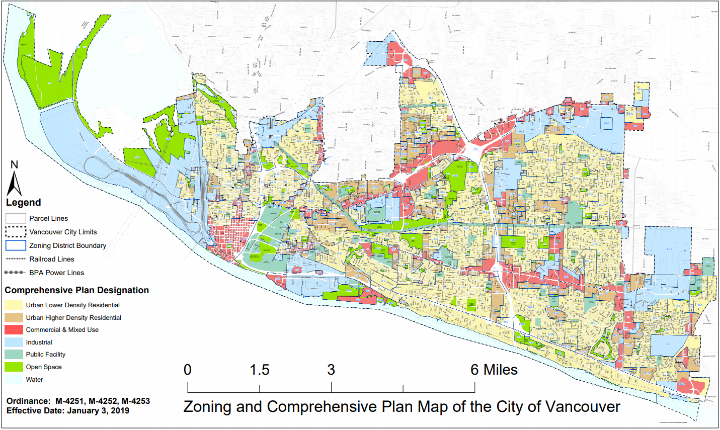 Zoning map
