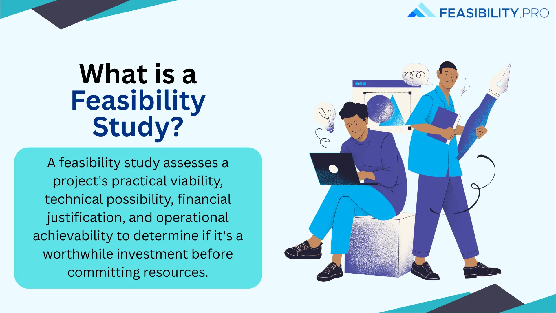 What is a feasibility study